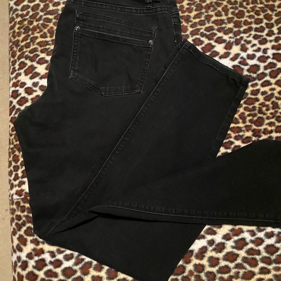 CACHE sz12 Black mid-rise Jeans - Picture 7 of 7